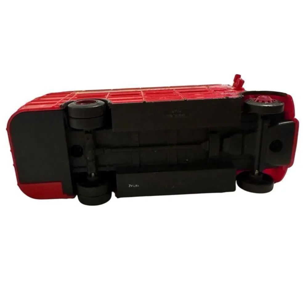 Red Double-Decker Bus Toy - Picture 3 of 4